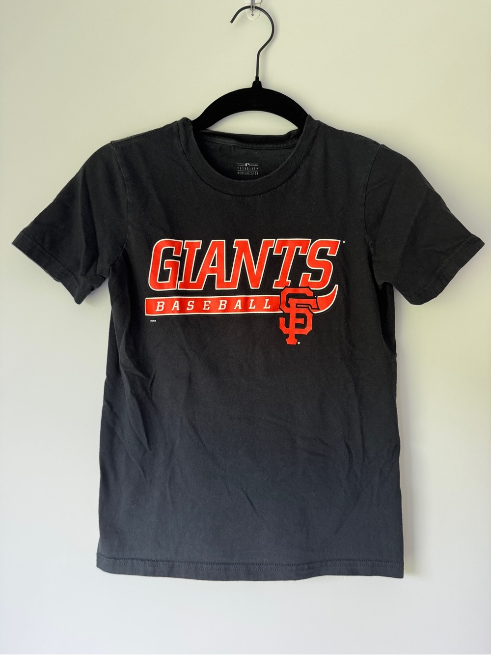 MLB San Francisco Giants Black & Orange Kids Tee